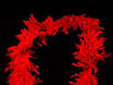 Feather boas come in a choice of bright colors