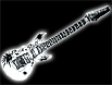 60 inch inflatable guitars are great props for your Rock and Roll party