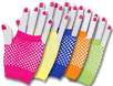 Fishnet wrist gloves