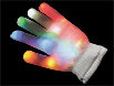 Light up right handed glove