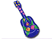 Inflatable tropical ukuleles